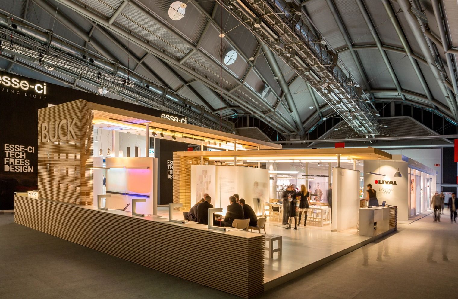 Light + building 2014, fair presentation, Frankfurt, Germany BUDEC