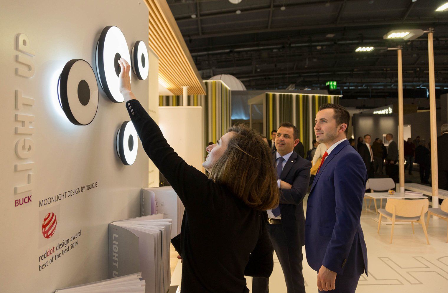 Light + building 2016, fair presentation, Frankfurt, Germany BUDEC